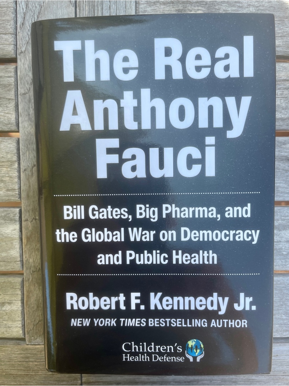 The Real Anthony Fauci by Robert F. Kennedy Jr. - Black Cover